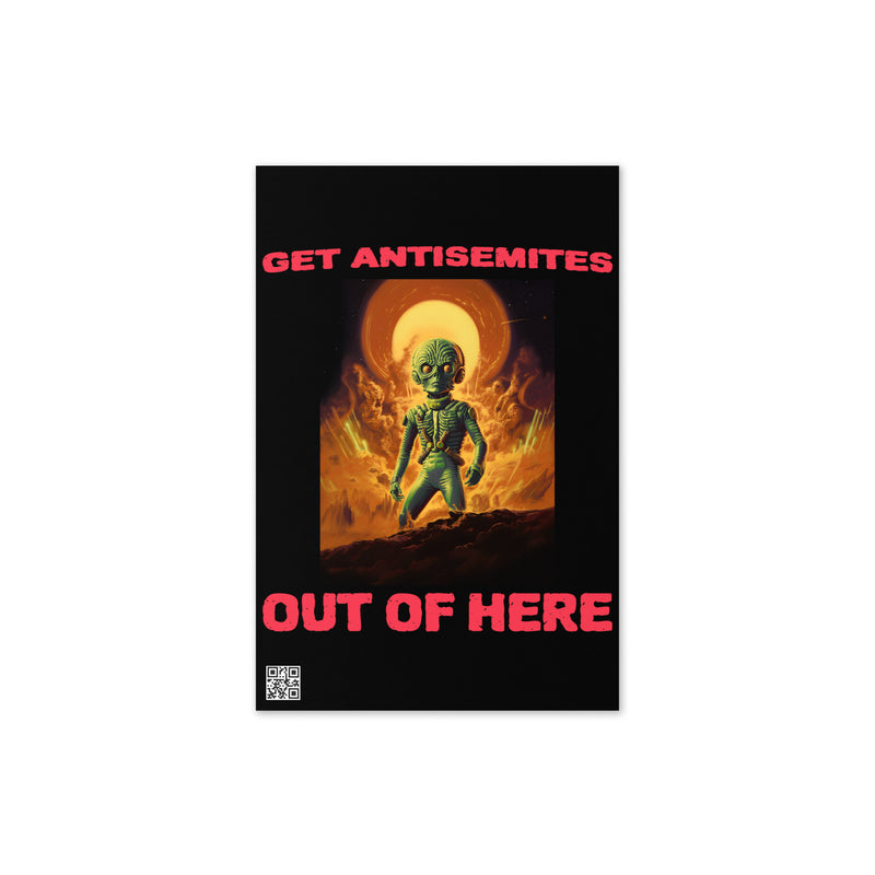 Get Alien Out | Antisemitism | Greeting Card