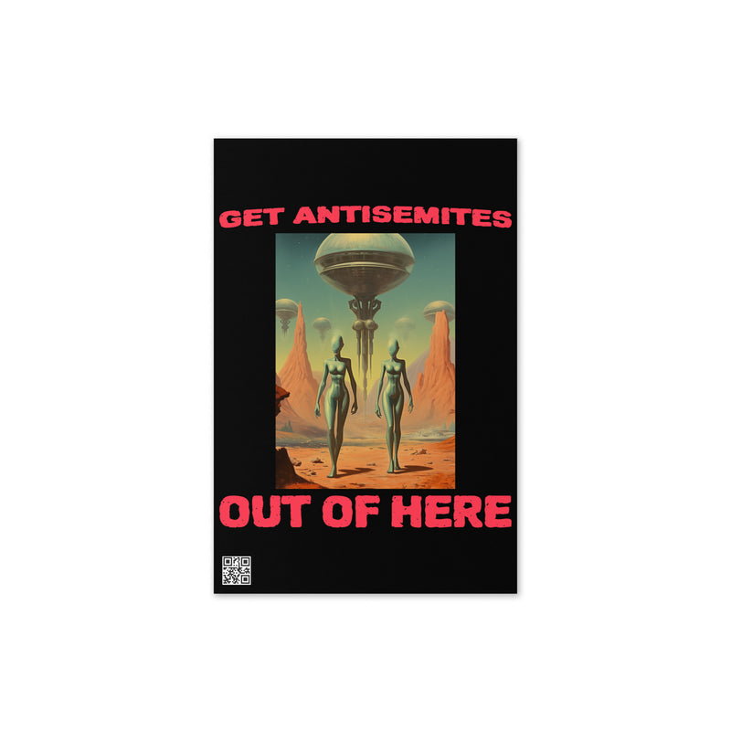Get Alien Out | Antisemitism | Greeting Card