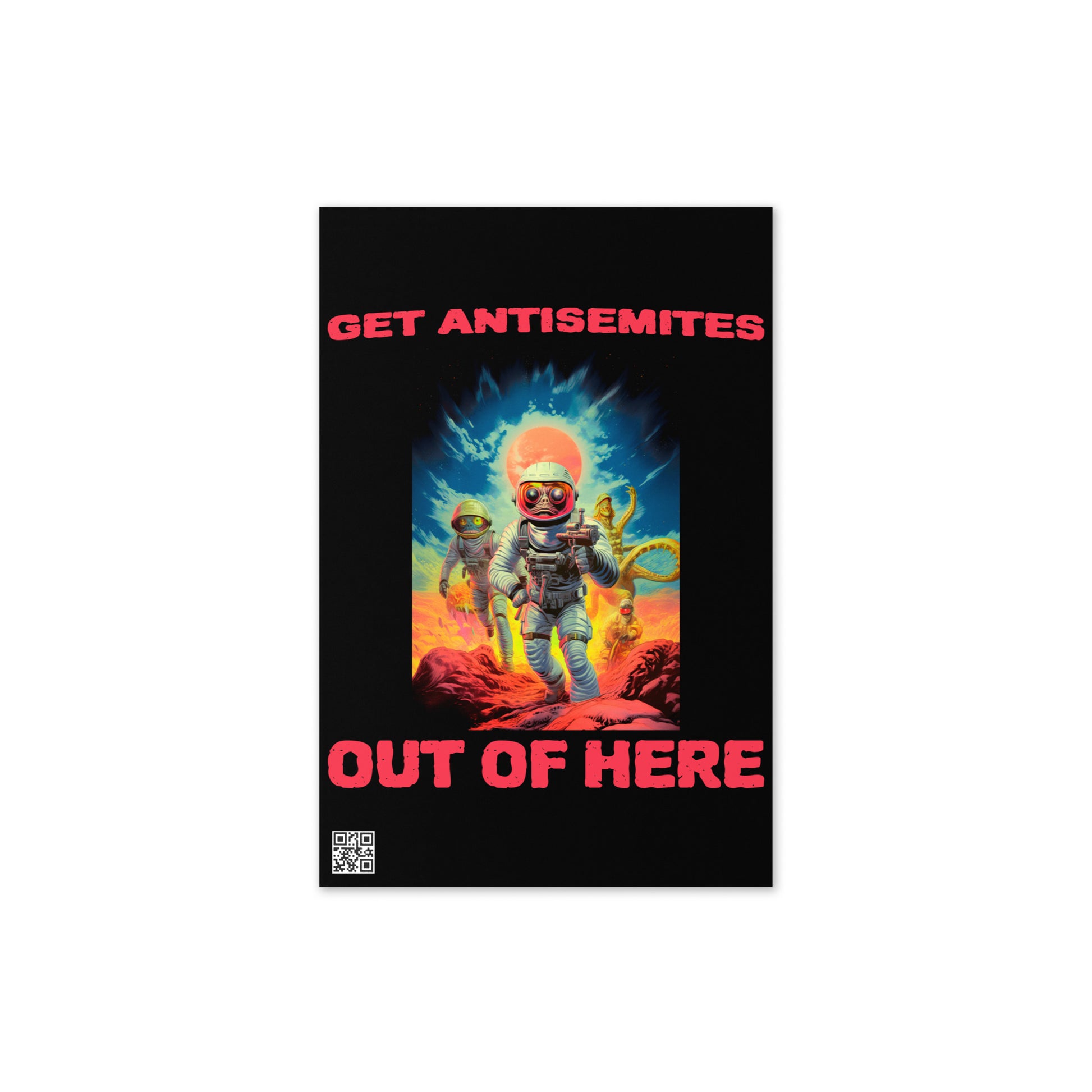 Get Alien Out | Antisemitism | Greeting Card