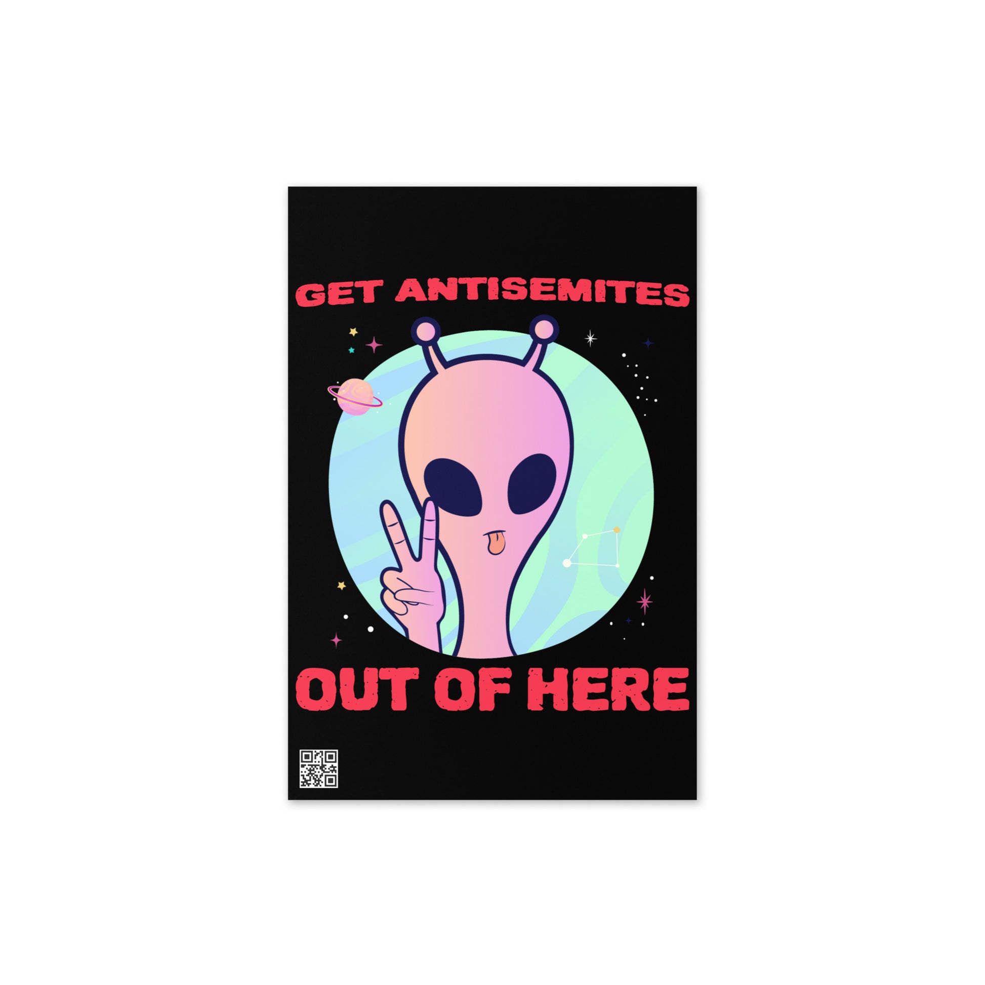 Get Alien Out | Antisemitism | Greeting Card