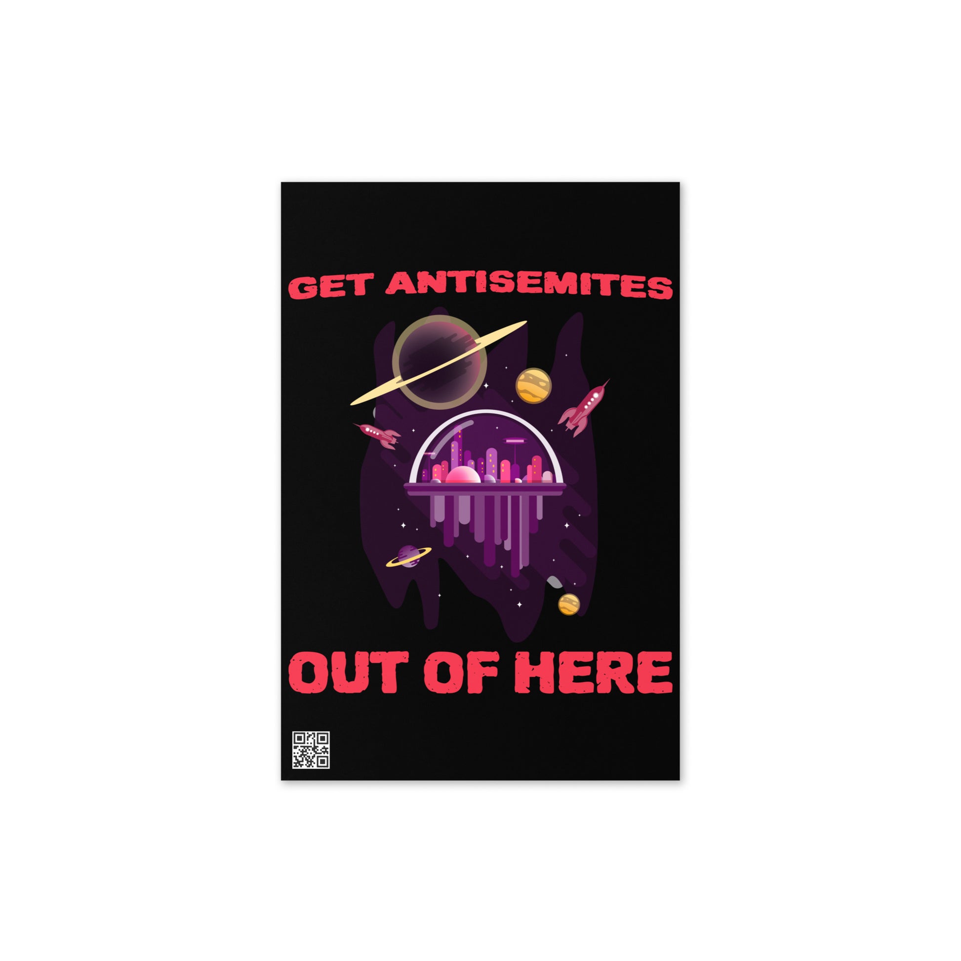 Get Alien Out | Antisemitism | Greeting Card