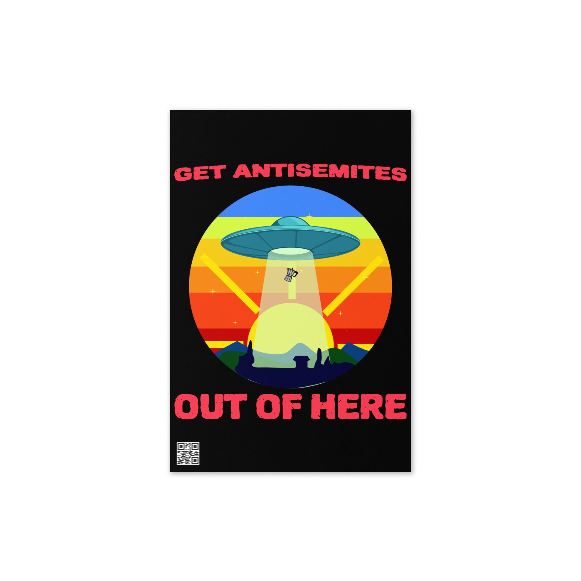 Get Alien Out | Antisemitism | Greeting Card