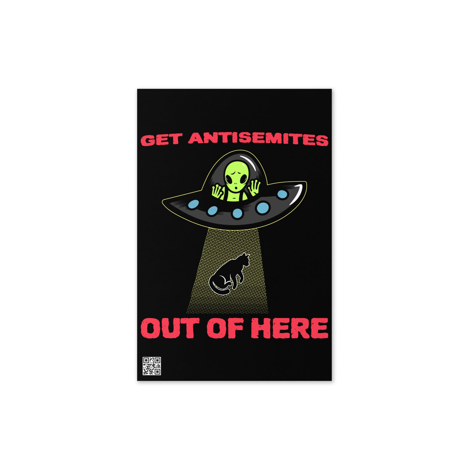Get Alien Out | Antisemitism | Greeting Card