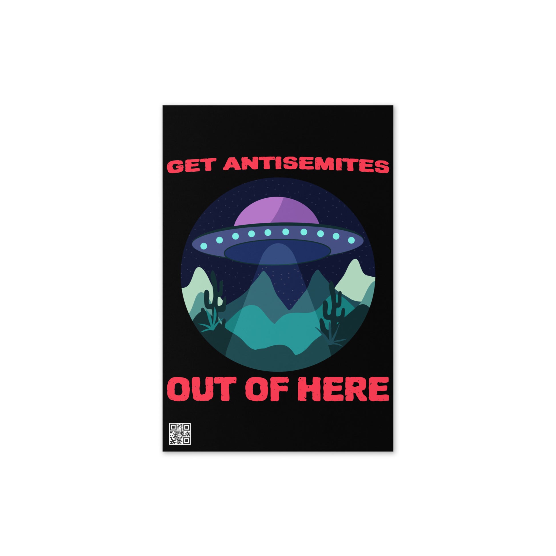 Get Alien Out | Antisemitism | Greeting Card