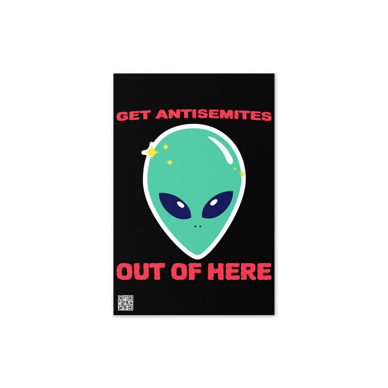 Get Alien Out | Antisemitism | Greeting Card