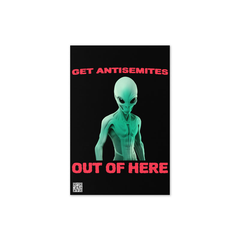 Get Alien Out | Antisemitism | Greeting Card