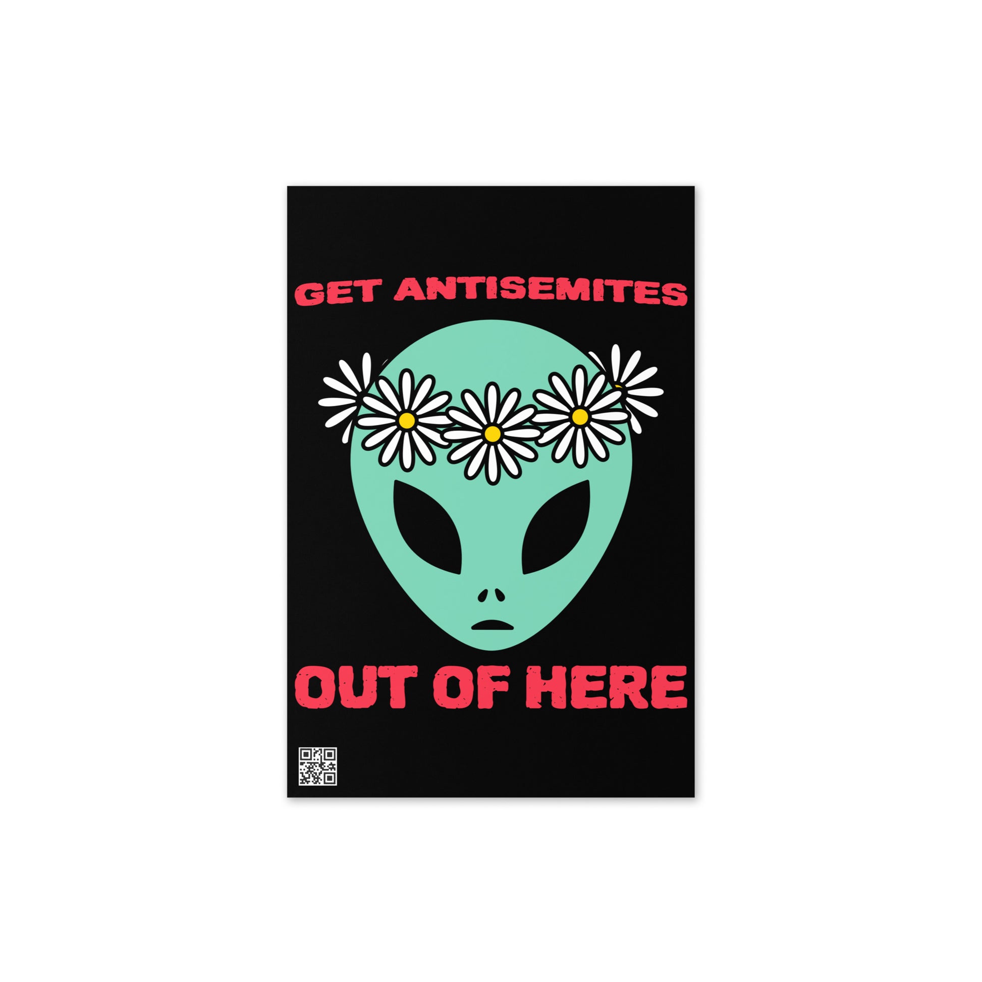 Get Alien Out | Antisemitism | Greeting Card