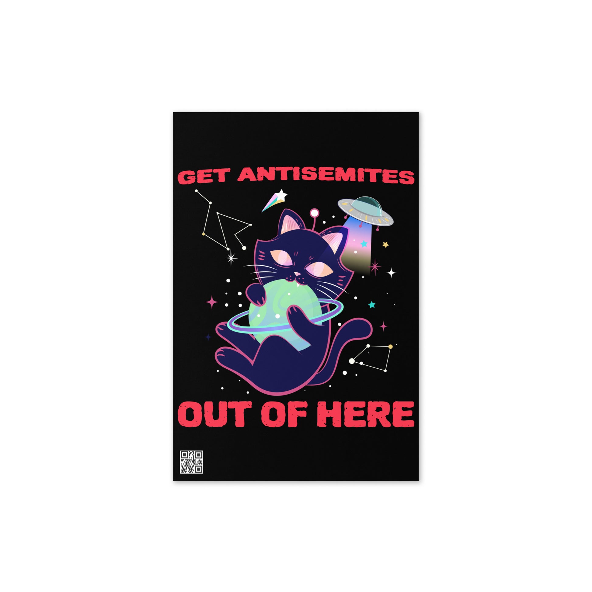 Get Alien Out | Antisemitism | Greeting Card