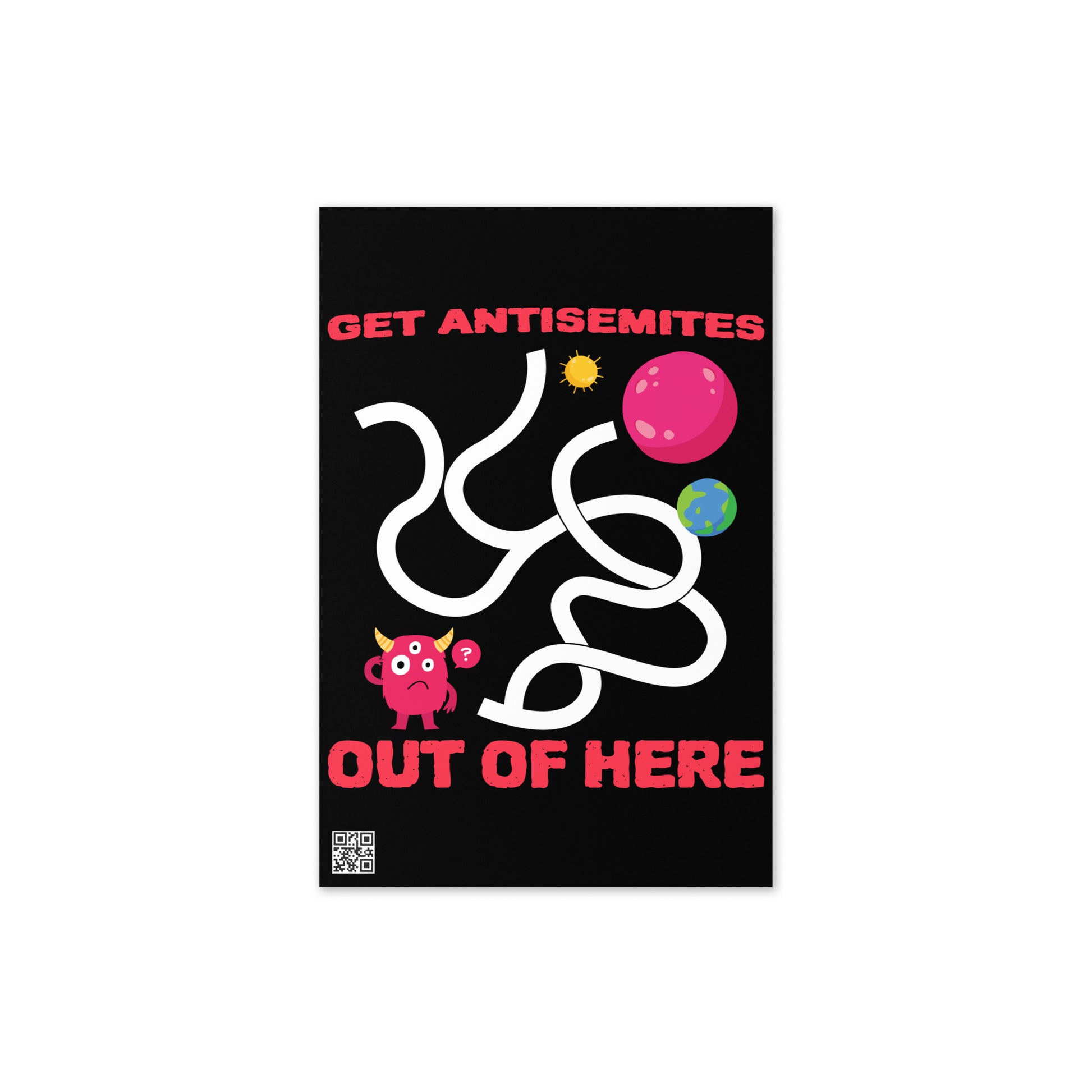 Get Alien Out | Antisemitism | Greeting Card