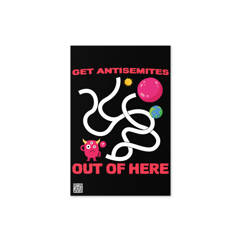 Get Alien Out | Antisemitism | Greeting Card