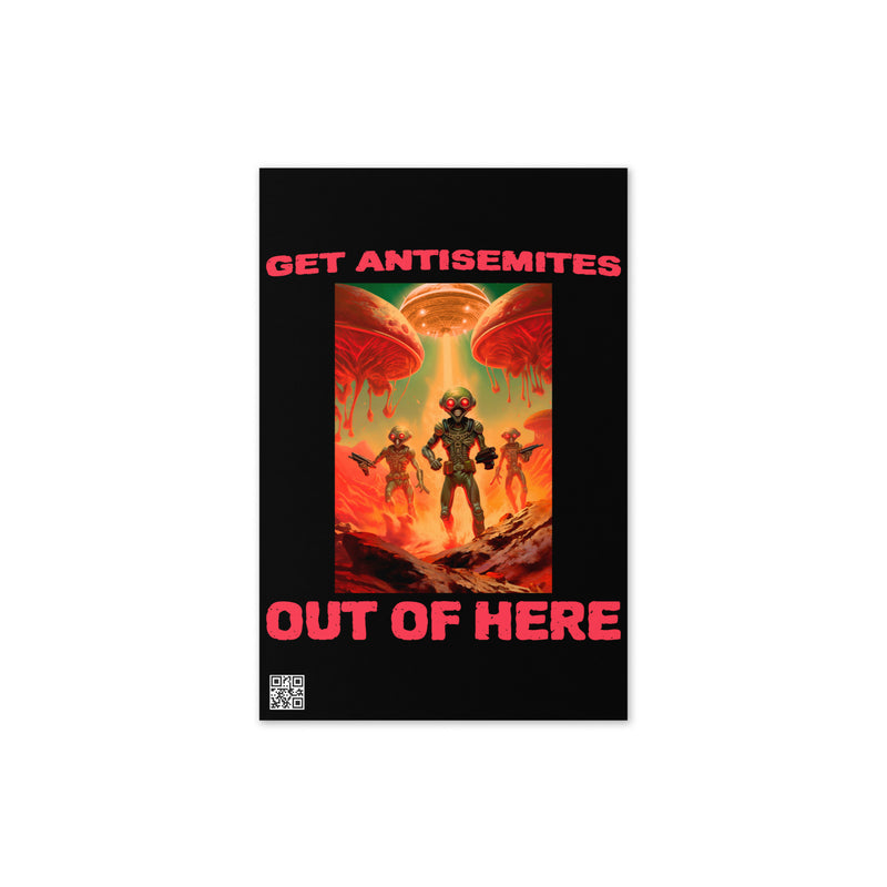 Get Alien Out | Antisemitism | Greeting Card