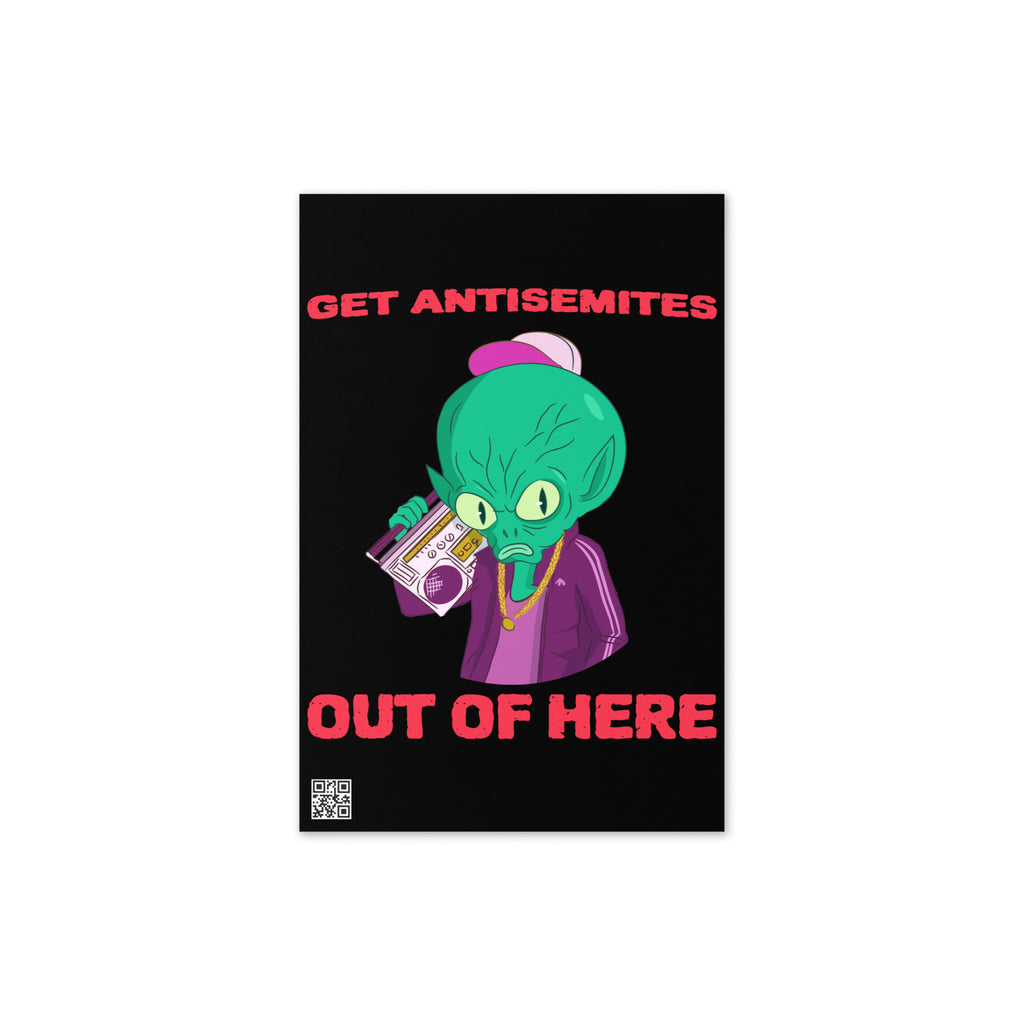 Get Alien Out | Antisemitism | Greeting Card