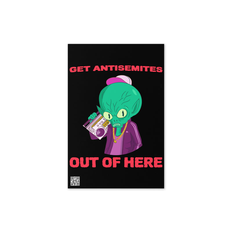 Get Alien Out | Antisemitism | Greeting Card