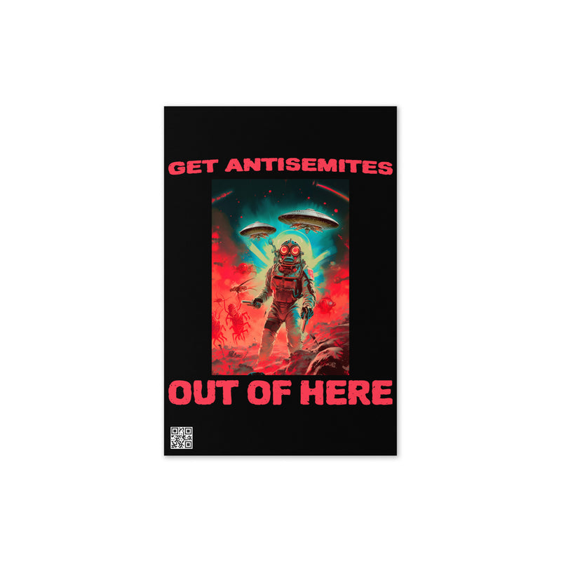 Get Alien Out | Antisemitism | Greeting Card