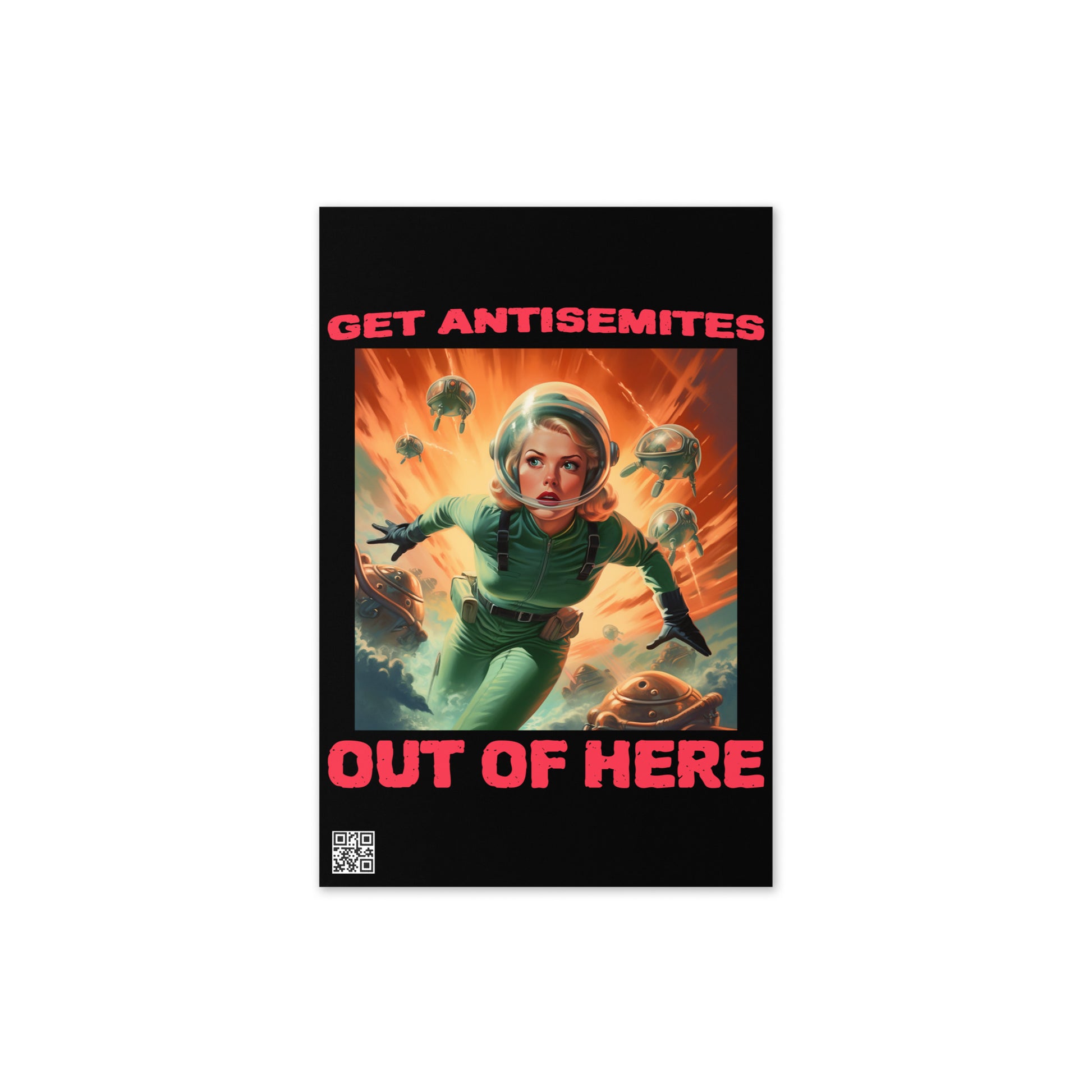 Get Alien Out | Antisemitism | Greeting Card
