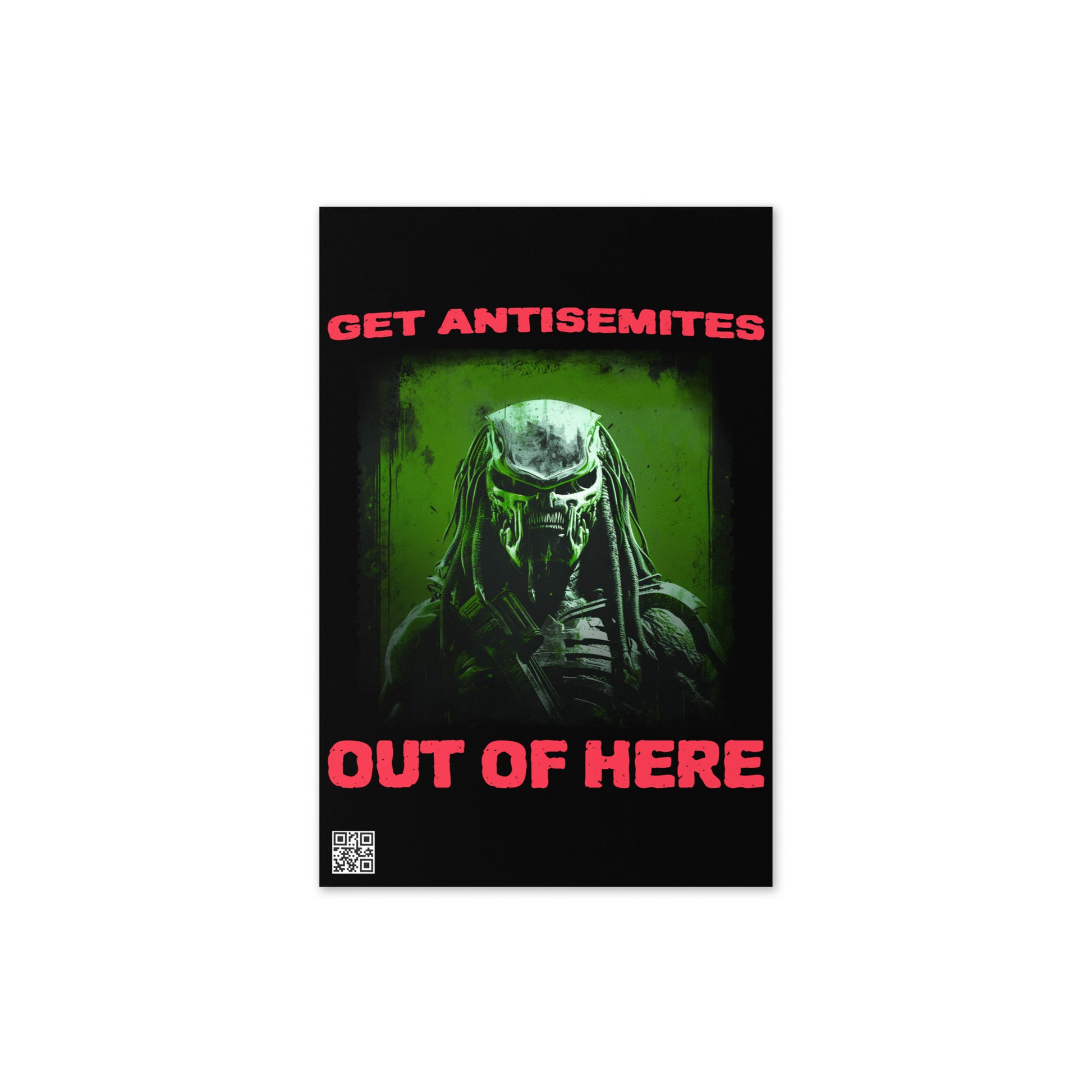 Get Alien Out | Antisemitism | Greeting Card