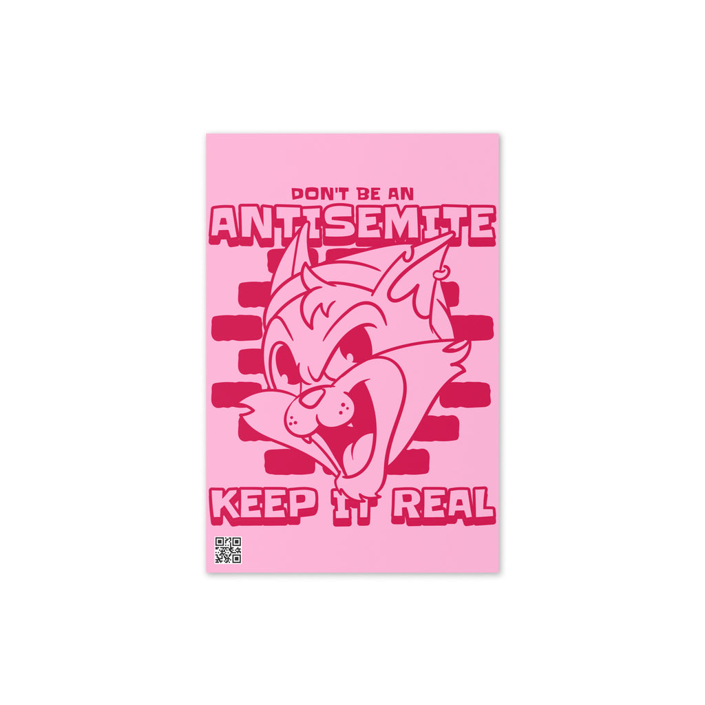 Streetart Graffiti Cartoon | Antisemitism | Greeting Card