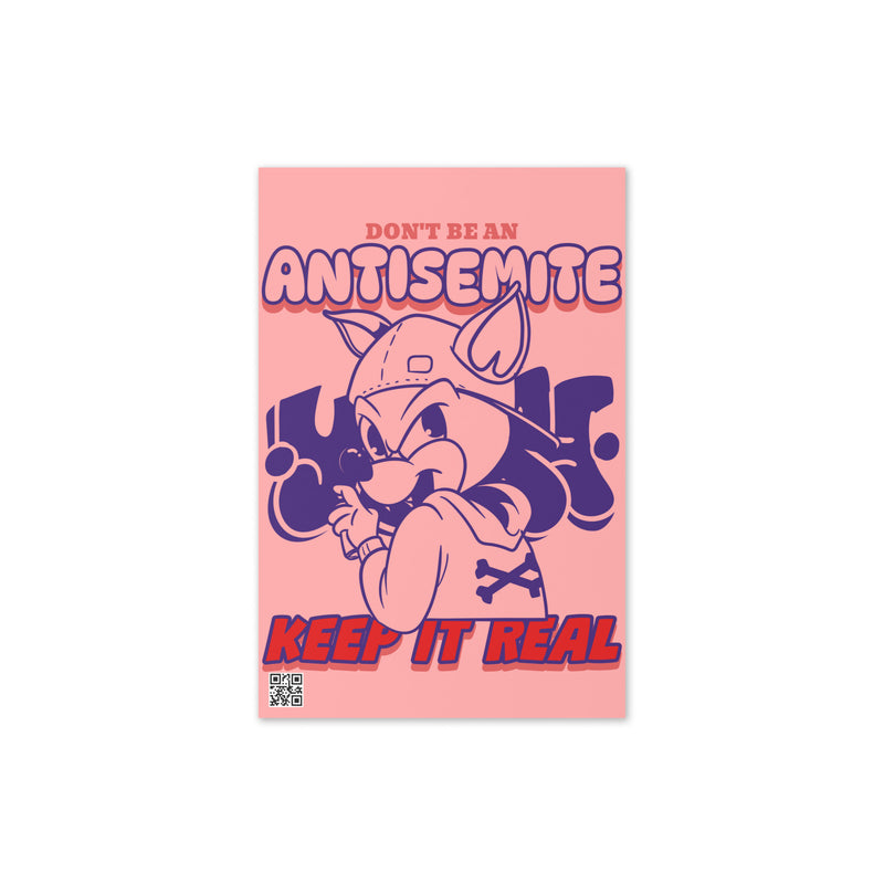Streetart Graffiti Cartoon | Antisemitism | Greeting CardX