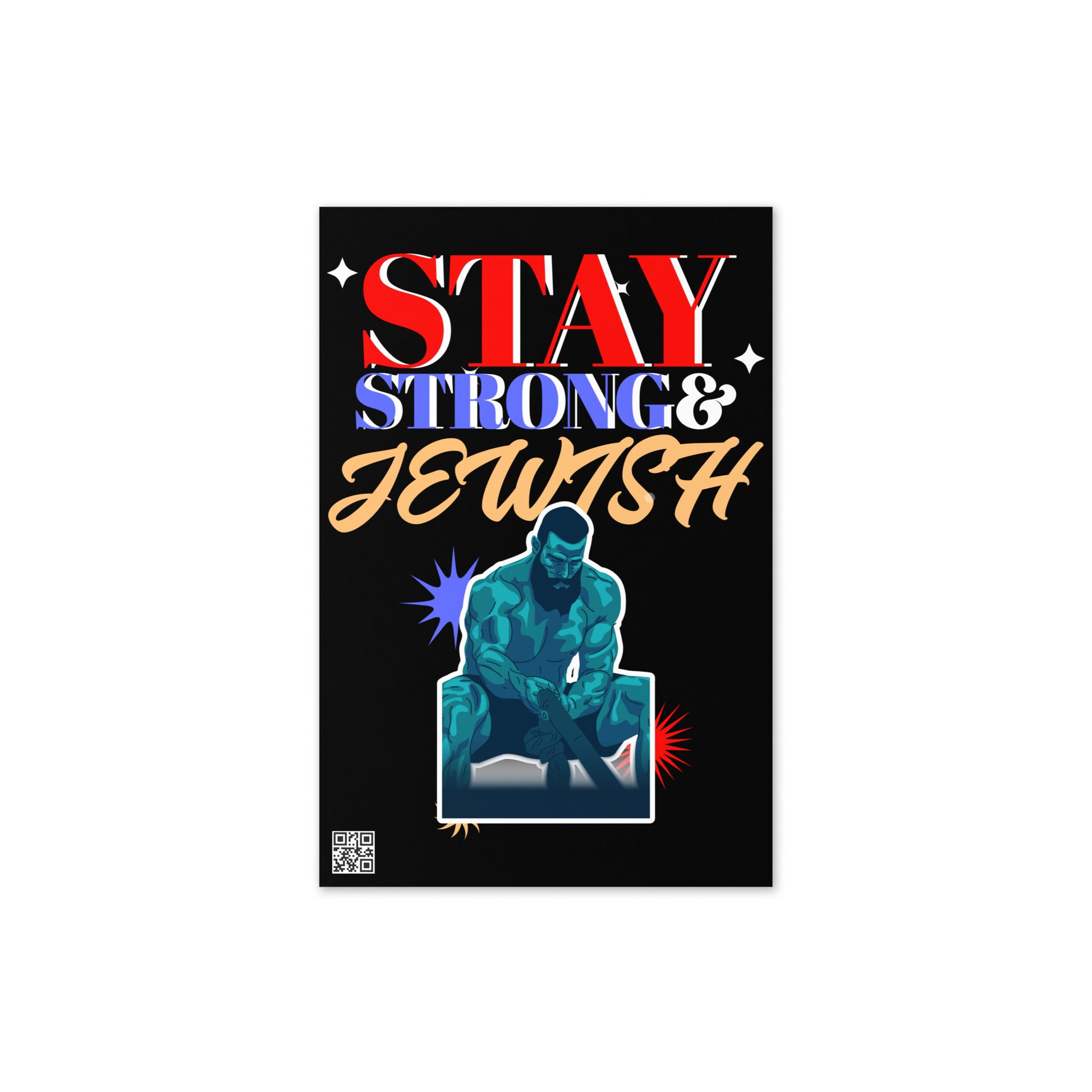 Strong & Jewish | Greeting Card