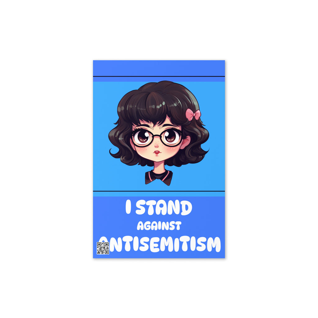 I Stand Against Antisemitism | Greeting Card