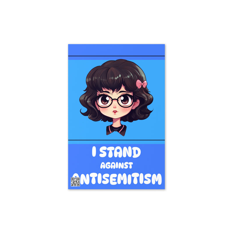 I Stand Against Antisemitism | Greeting Card