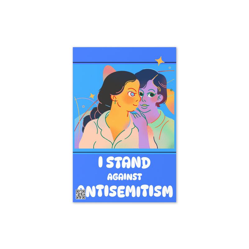 I Stand Against Antisemitism | Greeting Card