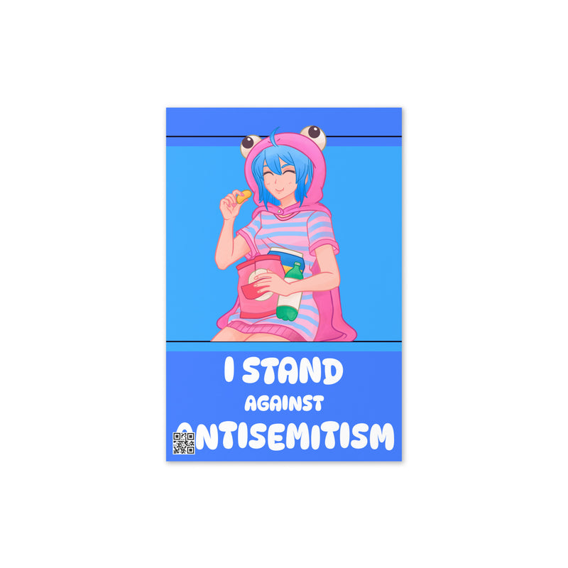 I Stand Against Antisemitism | Greeting Card