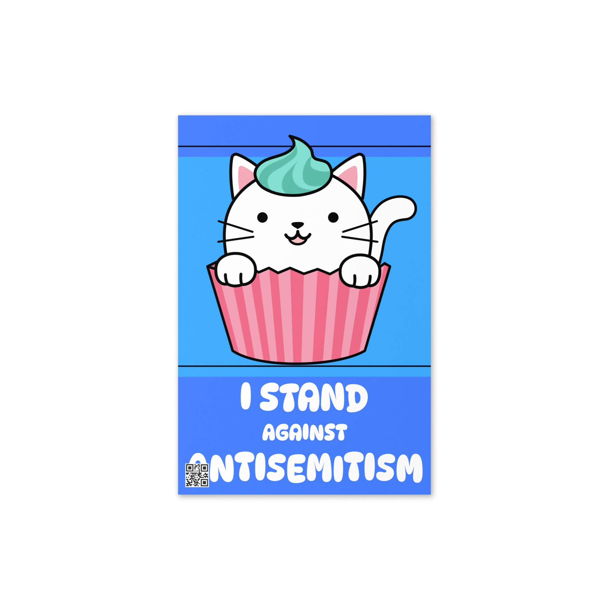 I Stand Against Antisemitism | Greeting Card