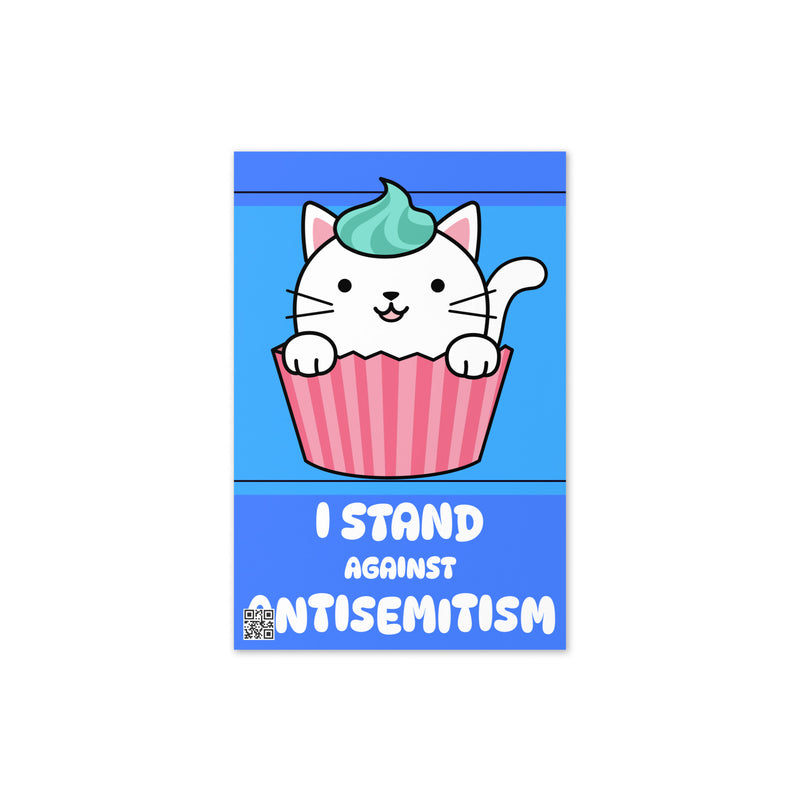 I Stand Against Antisemitism | Greeting Card