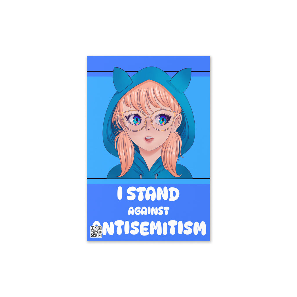 I Stand Against Antisemitism | Greeting Card