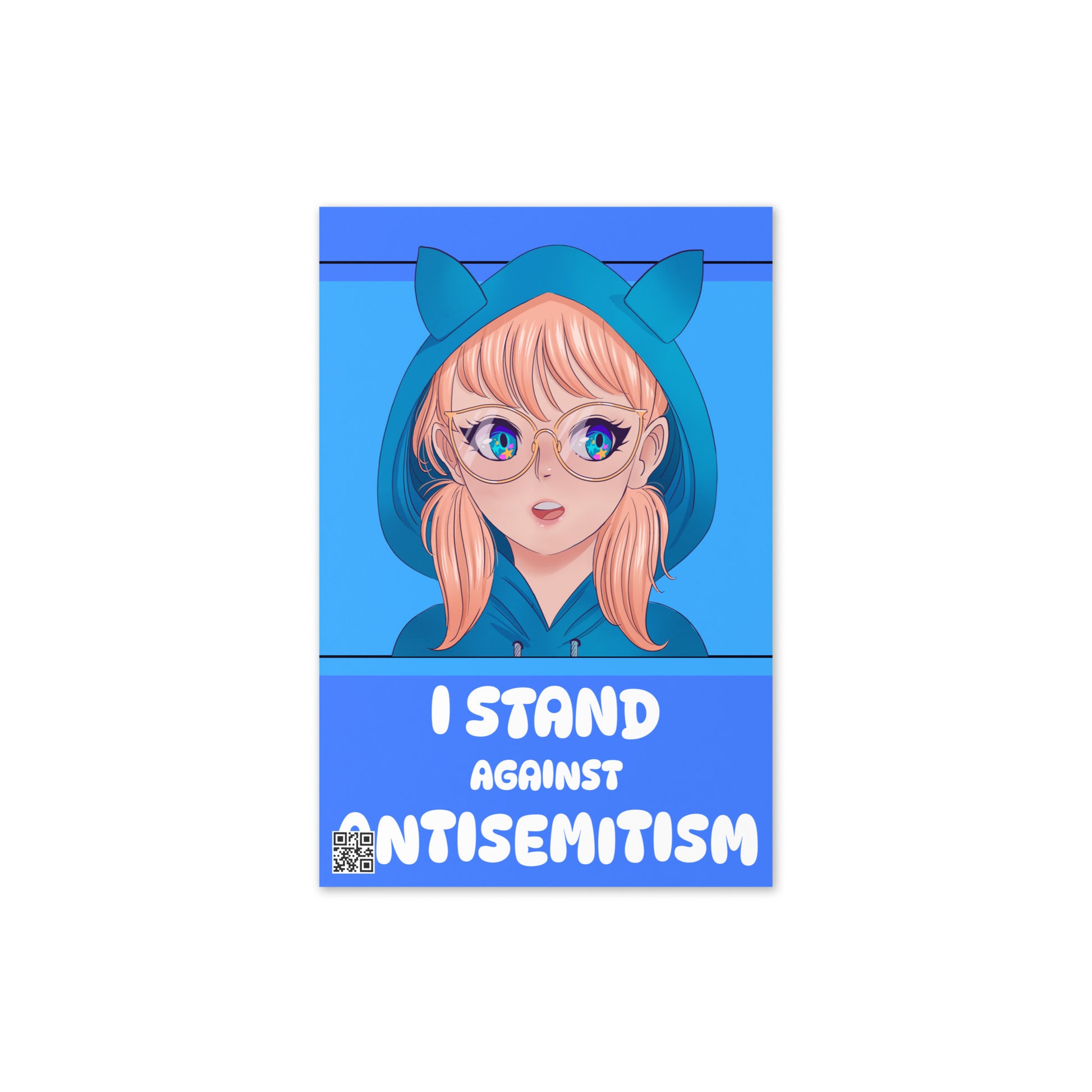I Stand Against Antisemitism | Greeting Card