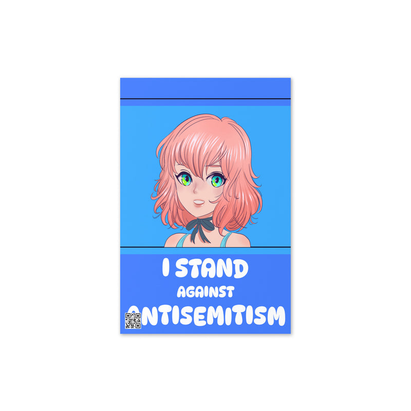 I Stand Against Antisemitism | Greeting Card