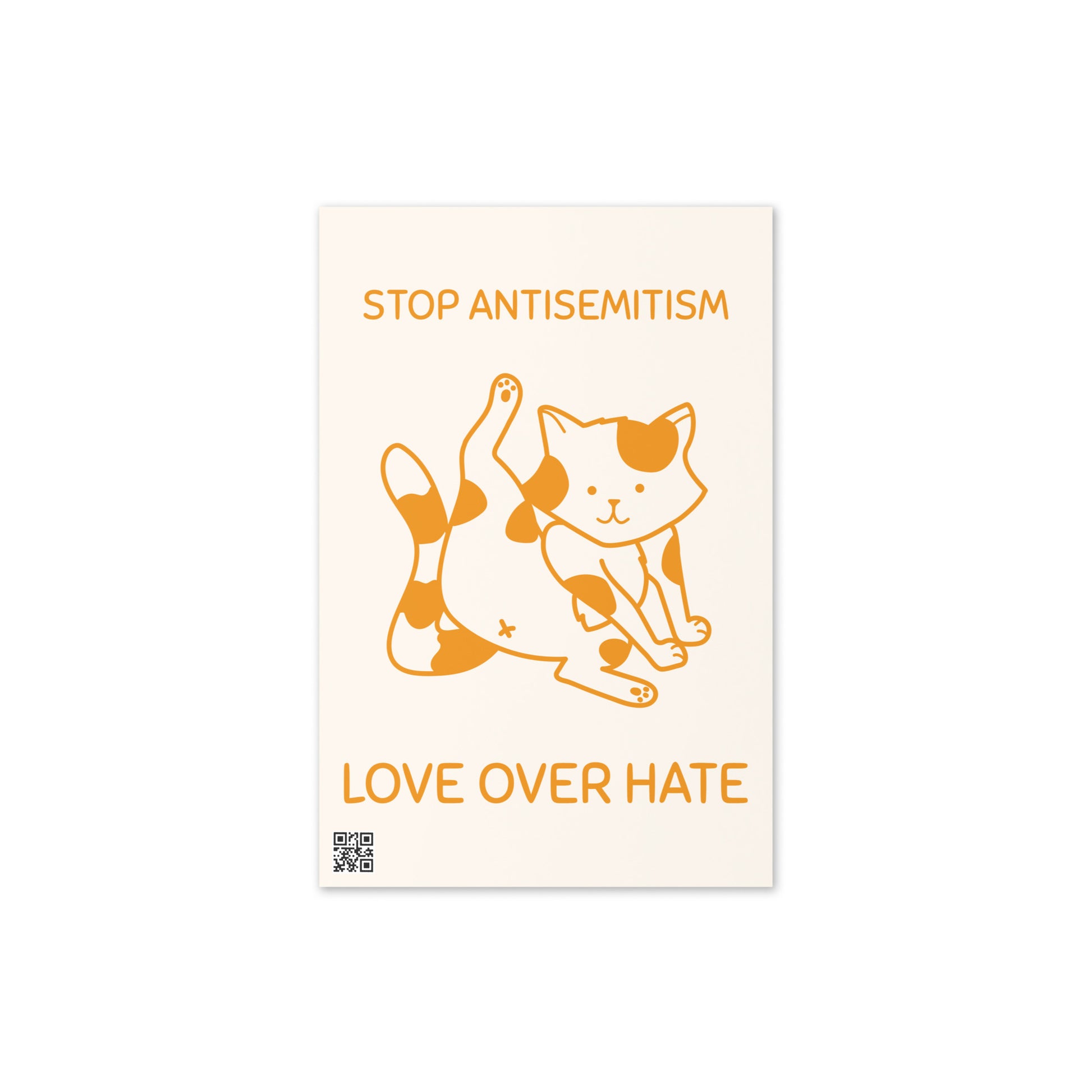 Sweet Cats | Antisemitism | Greeting Card