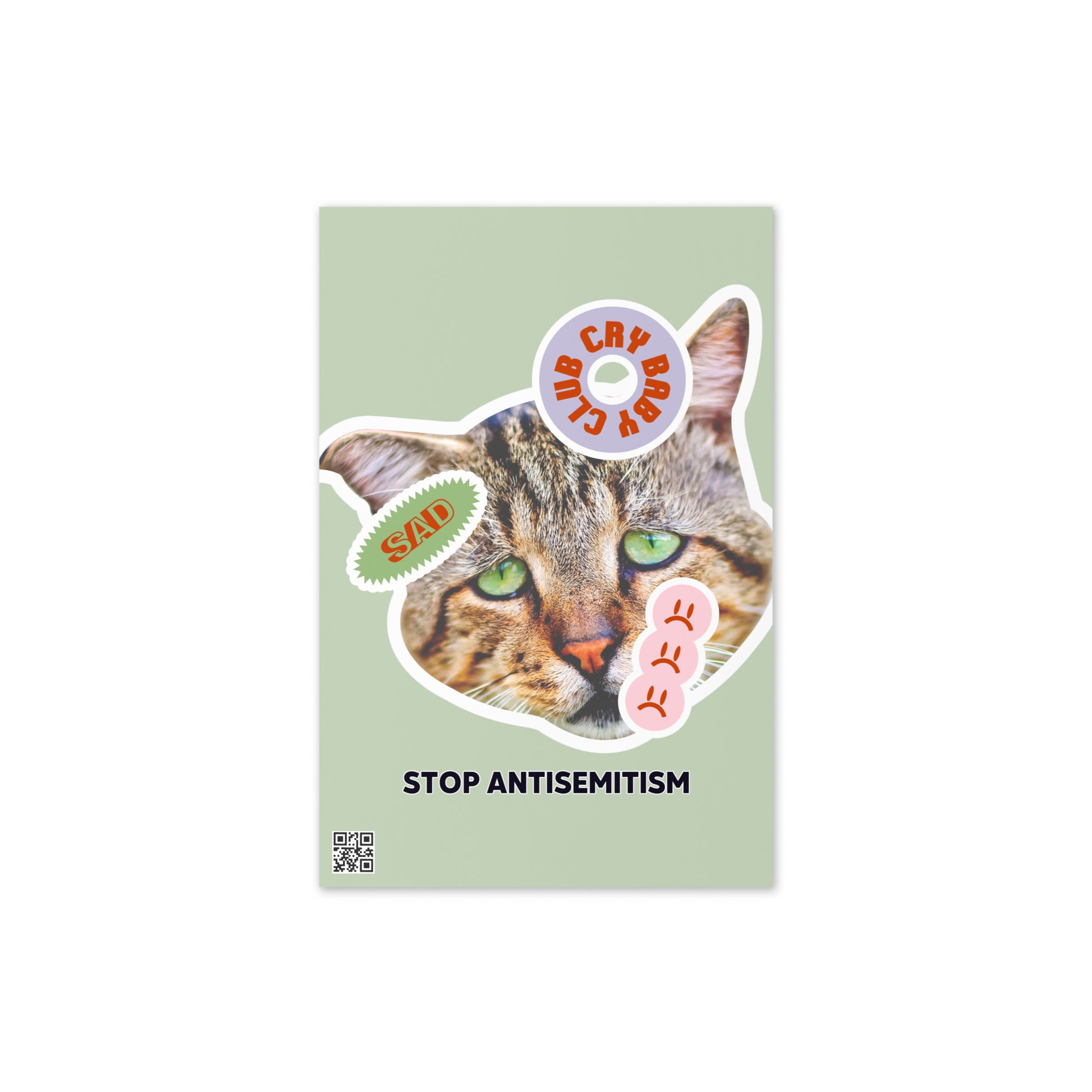 Sweet Cats | Antisemitism | Greeting Card