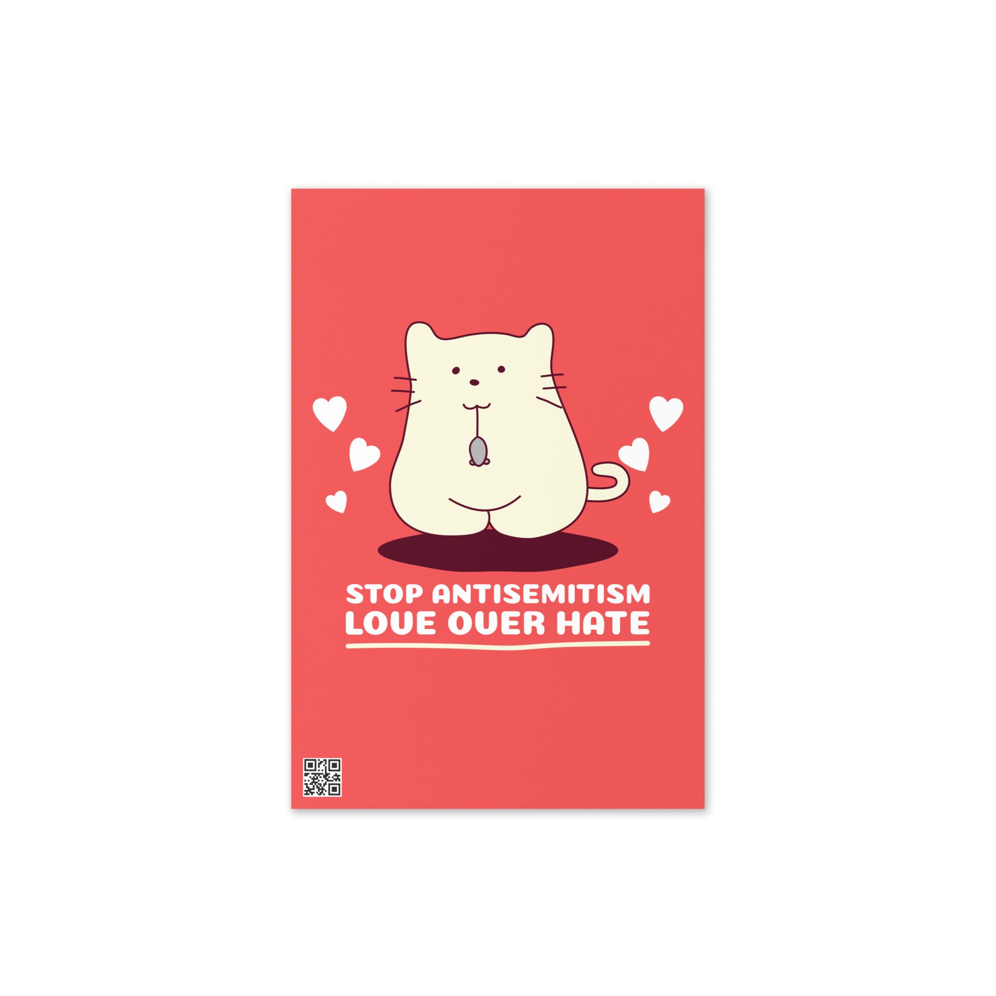 Sweet Cats | Antisemitism | Greeting Card
