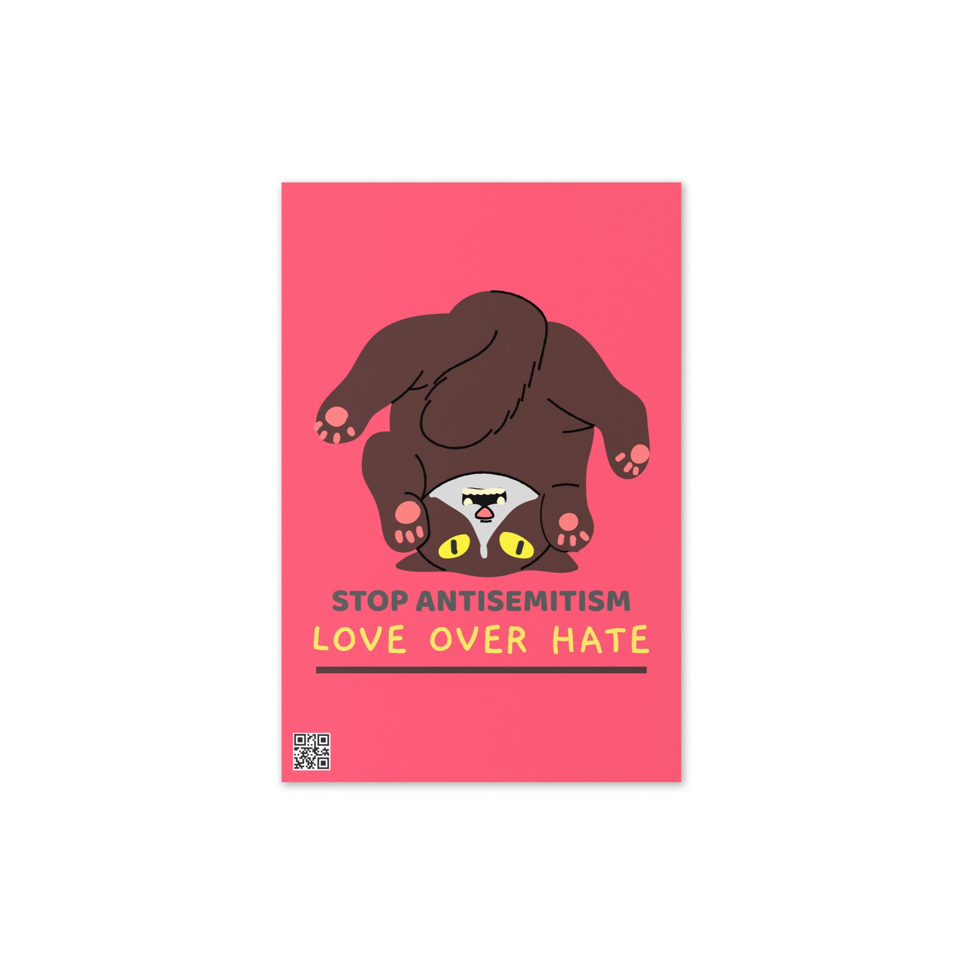 Sweet Cats | Antisemitism | Greeting Card