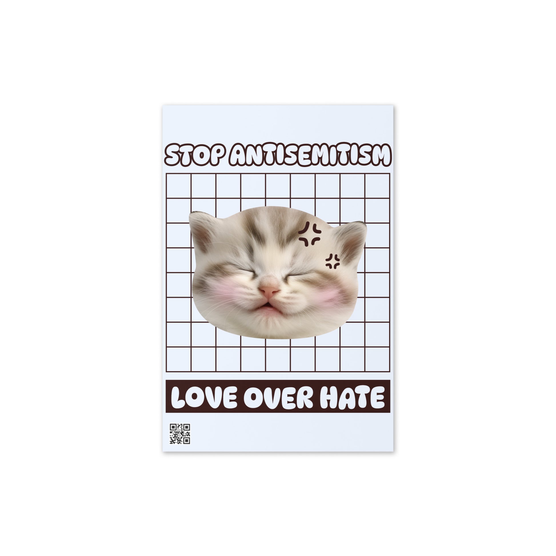 Sweet Cats | Antisemitism | Greeting Card