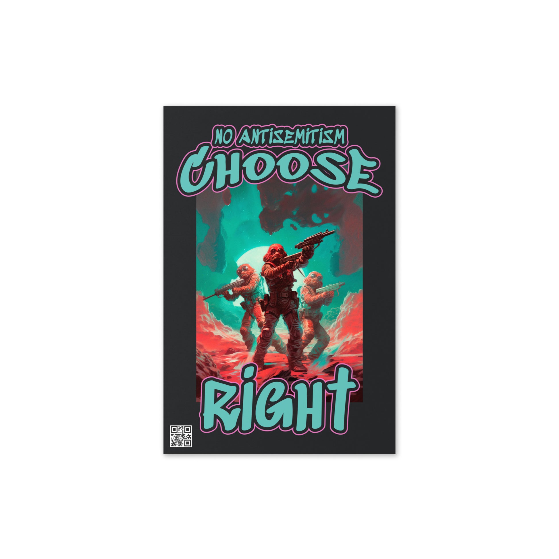 Choose Right | Antisemitism | Greeting Card