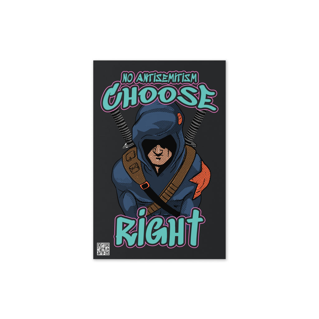 Choose Right | Antisemitism | Greeting Card