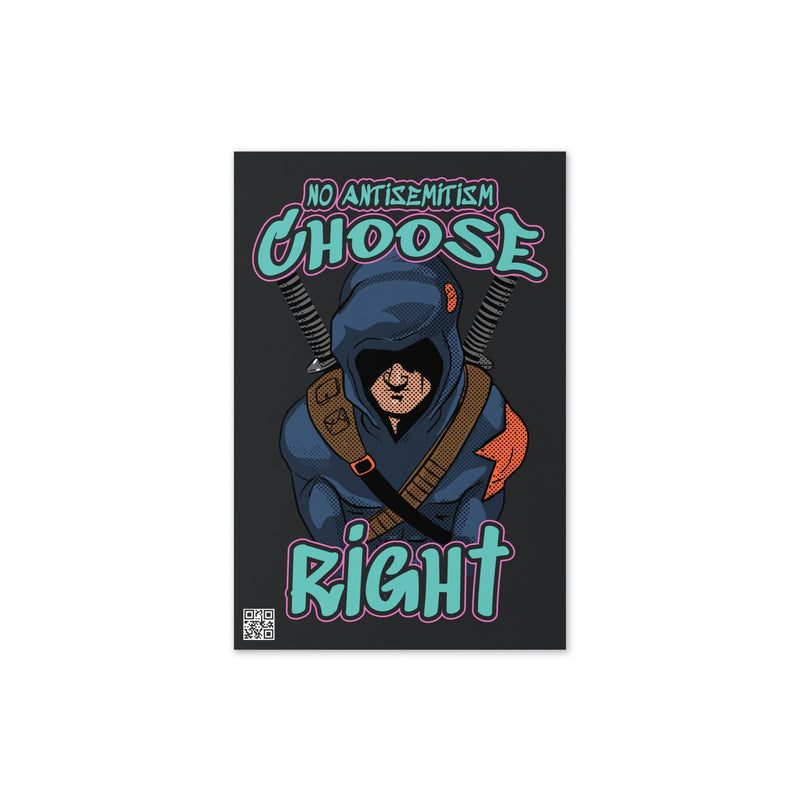 Choose Right | Antisemitism | Greeting Card