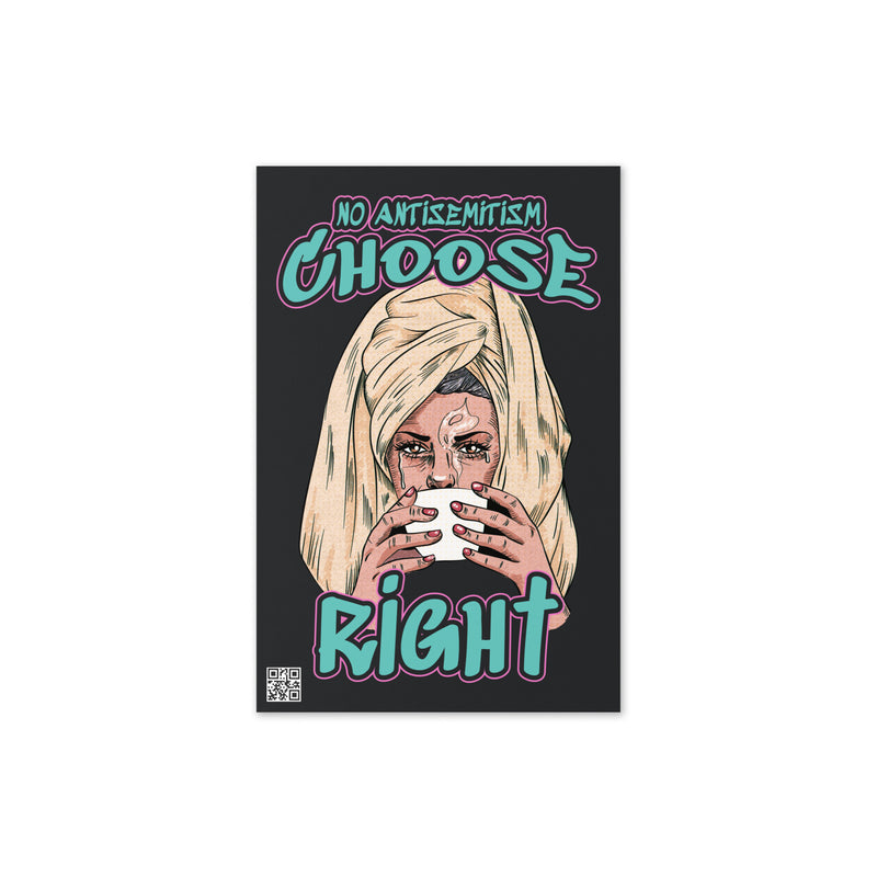 Choose Right | Antisemitism | Greeting Card