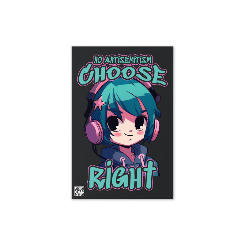 Choose Right | Antisemitism | Greeting Card