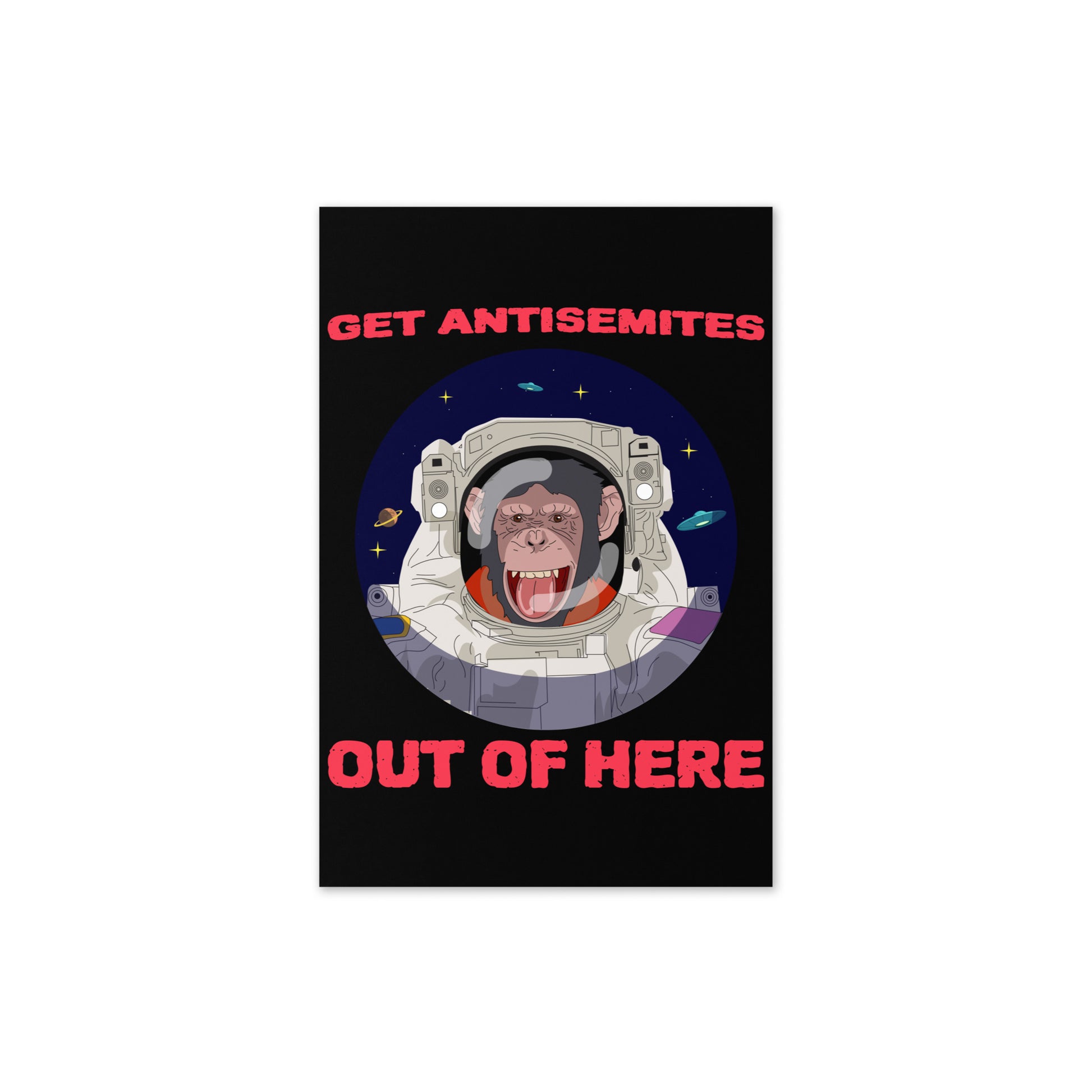 Get Alien Out | Antisemitism | Greeting Card