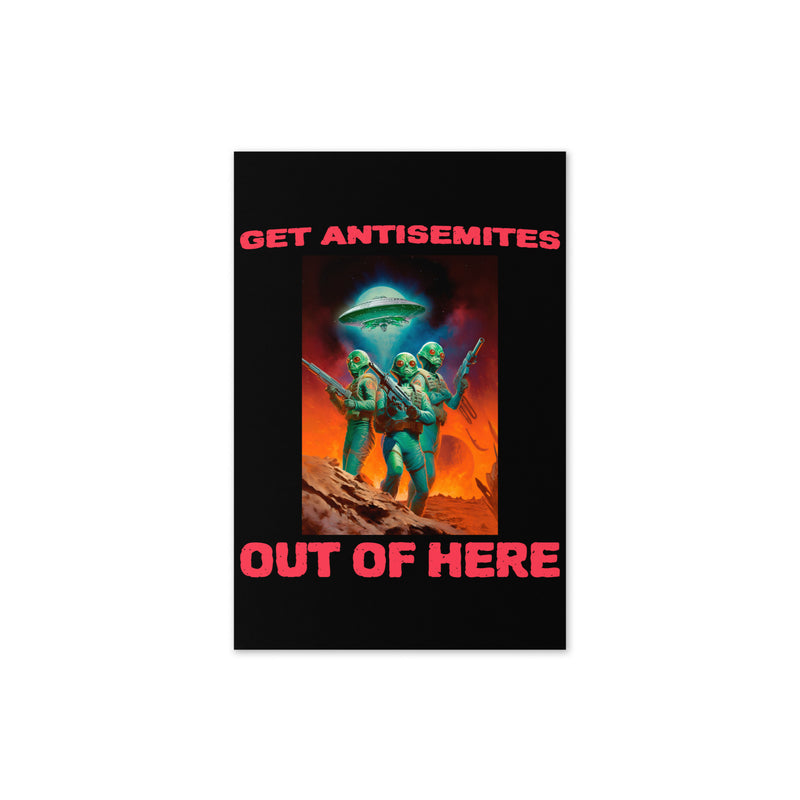 Get Alien Out | Antisemitism | Greeting Card