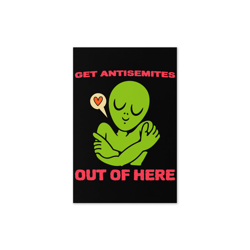 Get Alien Out | Antisemitism | Greeting Card