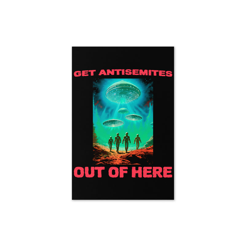 Get Alien Out | Antisemitism | Greeting Card