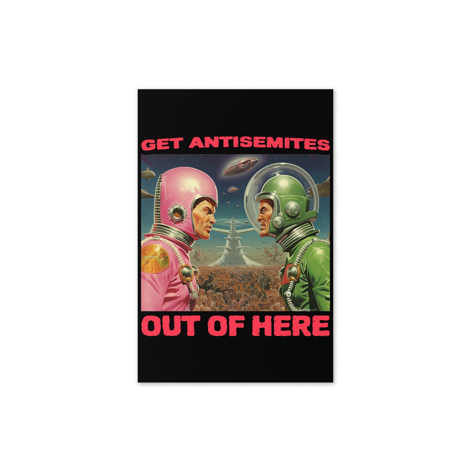 Get Alien Out | Antisemitism | Greeting Card