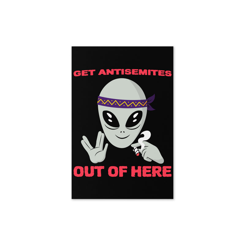 Get Alien Out | Antisemitism | Greeting Card