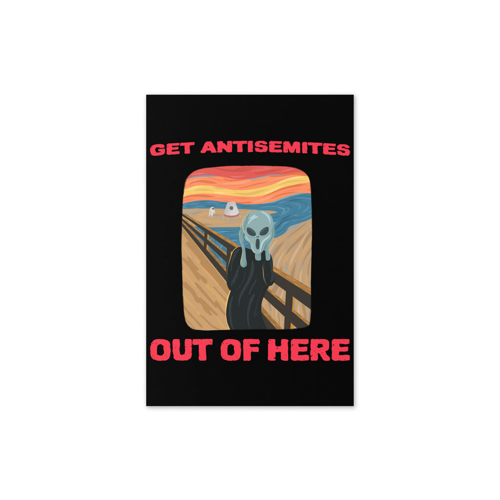 Get Alien Out | Antisemitism | Greeting Card