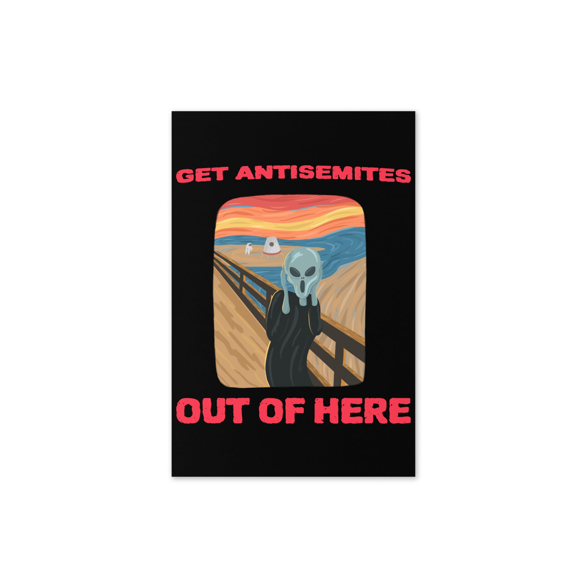 Get Alien Out | Antisemitism | Greeting Card